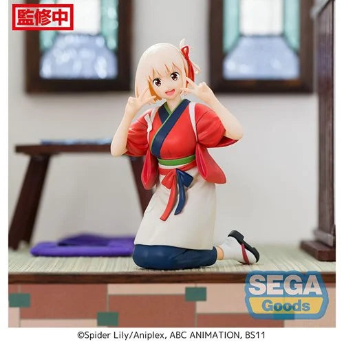 SEGA Lycoris Recoil Chisato Nishikigi Premium Perching Statue